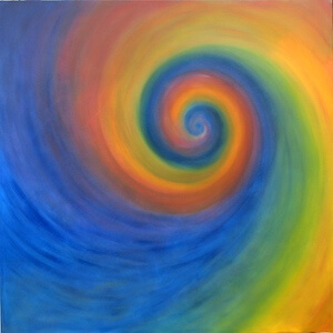 whirling rainbow